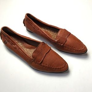 New Born Leather Moccasins Slip On Flats